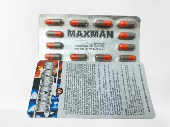 كبسولات ماكس مان, maxman